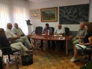 Podpis pogodbe za dvigalo