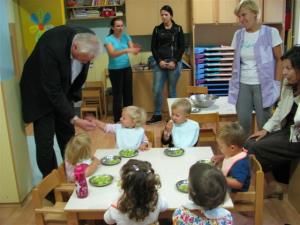Župan obiskal vrtce in šolo