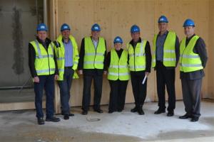 Šoštanjčani spoznali gradbišče Vrtca Šoštanj