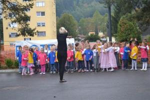 Postavitev temeljnega kamna za izgradnjo Vrtca Šoštanj
