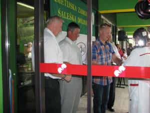 Otvoritev trgovine v Topolšici