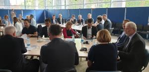 srečanje strokovnjakov Evropske komisije in predstavnikov Slovenije v okviru Platforme za premogovne regije v prehodu.