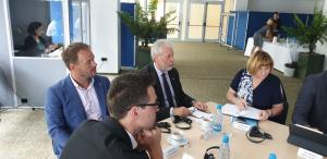 srečanje strokovnjakov Evropske komisije in predstavnikov Slovenije v okviru Platforme za premogovne regije v prehodu.