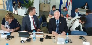 srečanje strokovnjakov Evropske komisije in predstavnikov Slovenije v okviru Platforme za premogovne regije v prehodu.