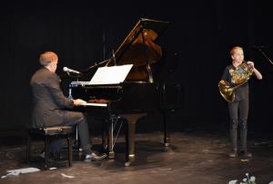 Jure Ivanušič in Lucija Škruba