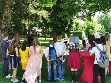 sprejem za devetošolce