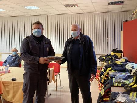 Predaja gasilske opreme