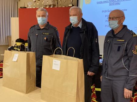 Predaja gasilske opreme