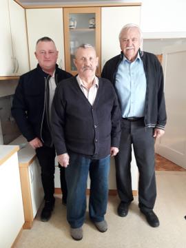 Jože Sovič, Anton Tajnik in Darko Menih