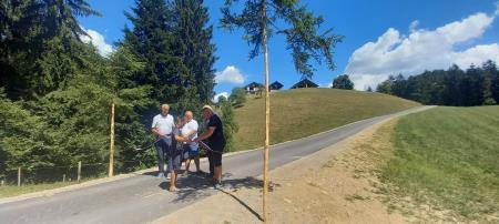 Otvoritev ceste Ravne