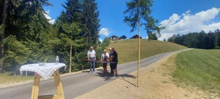 Otvoritev ceste Ravne