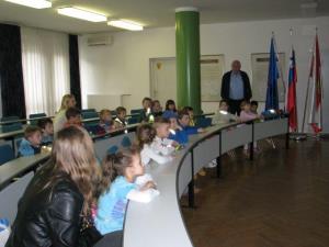 Obisk otrok pri županu