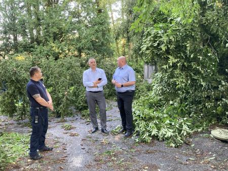 Neurje z vetrolomom v občini Šoštanj