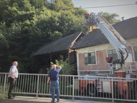 Neurje z vetrolomom v občini Šoštanj