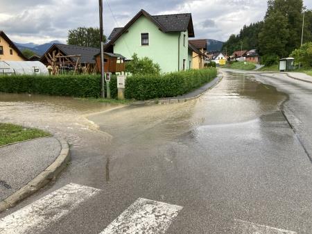 Neurje z vetrolomom v občini Šoštanj