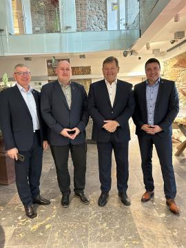 Janko Kopušar, Boris Goličnik, dr. Aleksander Jevšek, Peter Dermol