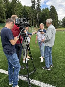 Otvoritev nogometnega igrišča