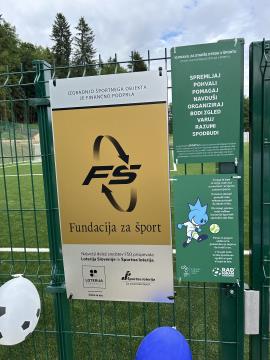 Otvoritev nogometnega igrišča