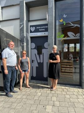 V tržnici urejeno javno stranišče