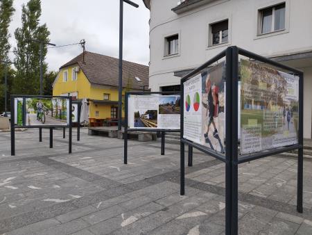 Plakatna razstava na trgu