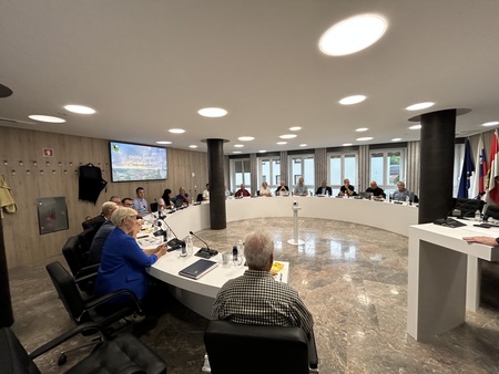 Minister Novak na obisku v Šoštanju