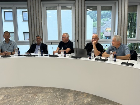 Minister Novak na obisku v Šoštanju