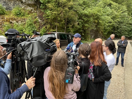 Minister Novak na obisku v Šoštanju