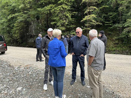 Minister Novak na obisku v Šoštanju
