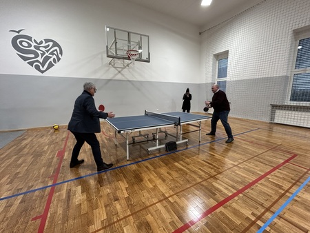 Otvoritev telovadnice Partizan