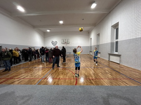 Otvoritev telovadnice Partizan