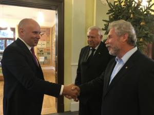 Obisk z britanskega veleposlaništva